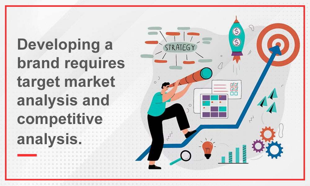 Developing a Brand Requires Target Market Analysis and Competitive Analysis
